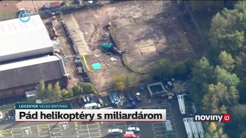 Pád helikoptéry s miliardárom