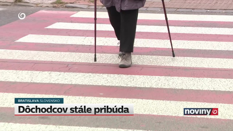 Dôchodcov stále pribúda