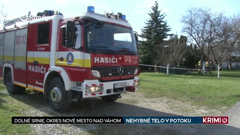 NEHYBNÉ TELO V POTOKU