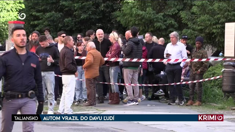 AUTOM VRAZIL DO DAVU ĽUDÍ