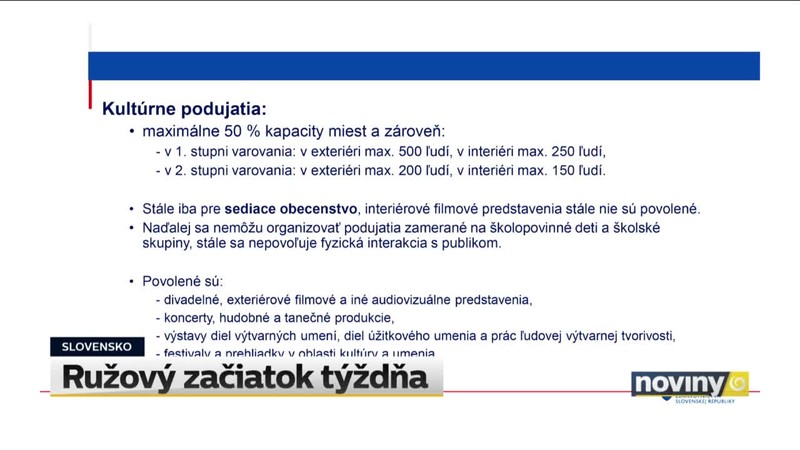 Ružový začiatok týždňa