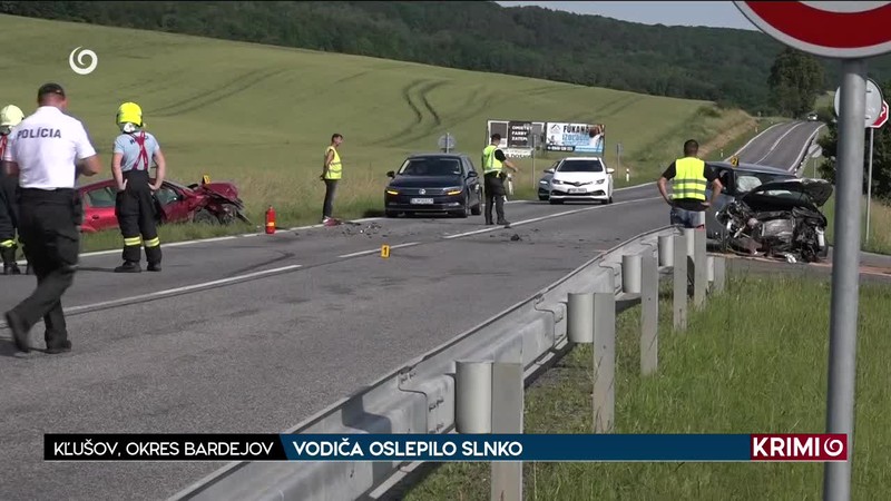 VODIČA OSLEPILO SLNKO