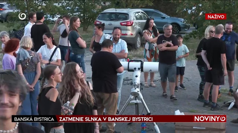 ZATMENIE SLNKA V BANSKEJ BYSTRICI
