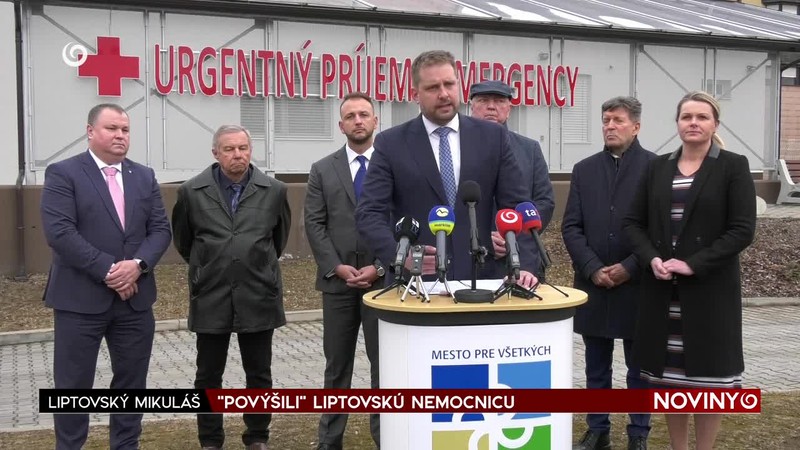 "POVÝŠILI" LIPTOVSKÚ NEMOCNICU