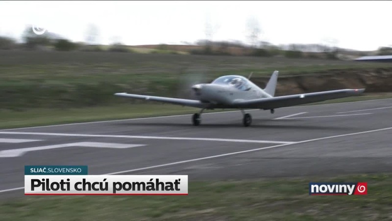 Piloti chcú pomáhať