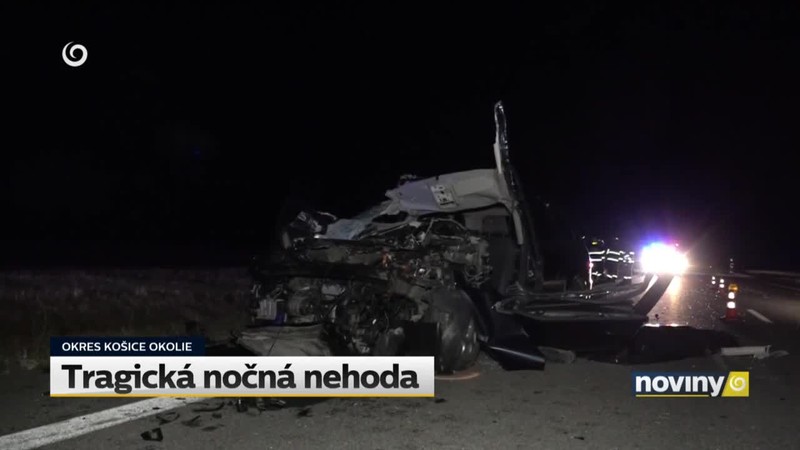 Tragická nočná nehoda
