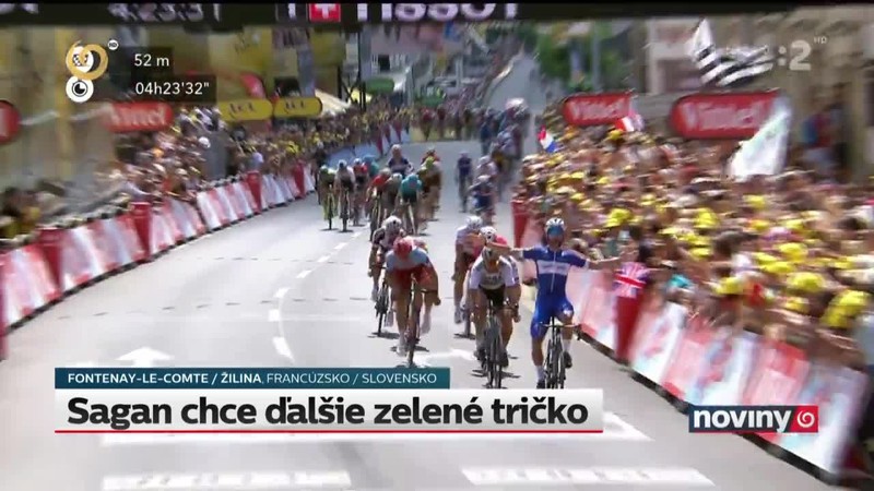 Sagan chce ďalšie zelené tričko