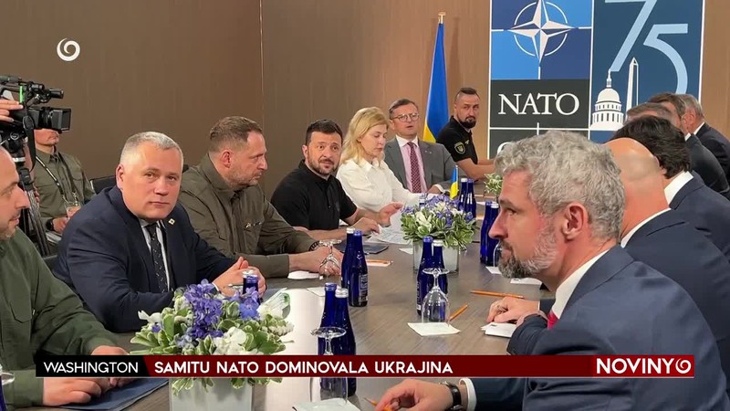 SAMITU NATO DOMINOVALA UKRAJINA