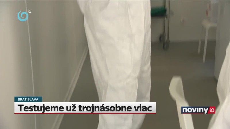 Testujeme už trojnásobne viac