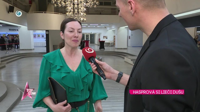 Hasprová si lieči dušu