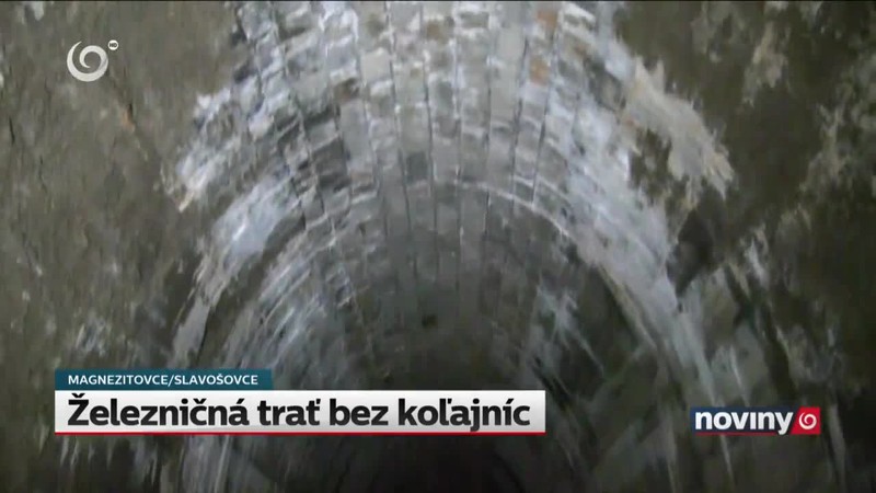 Železničná trať bez koľajníc