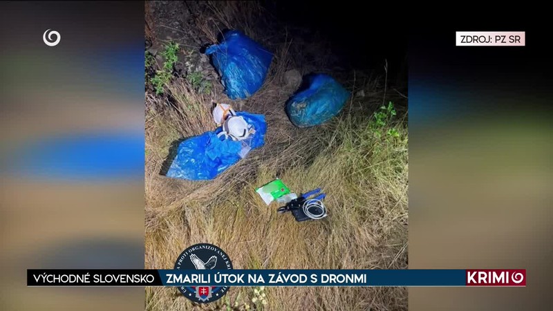 ZMARILI ÚTOK NA ZÁVOD S DRONMI