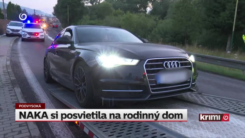 NAKA si posvietila na rodinný dom