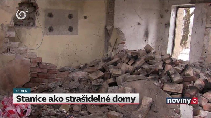 Stanice ako strašidelné domy