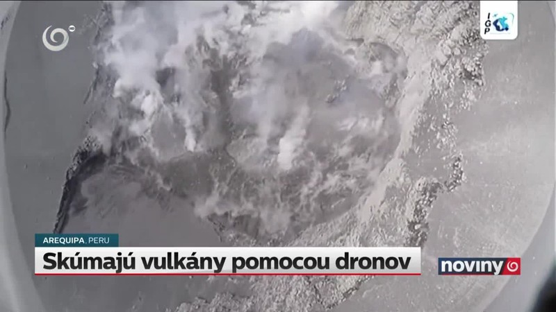 Skúmajú vulkány pomocou dronov