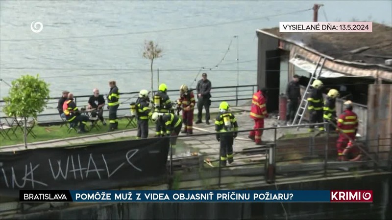 POMÔŽE MUŽ Z VIDEA OBJASNIŤ PRÍČINU POŽIARU?