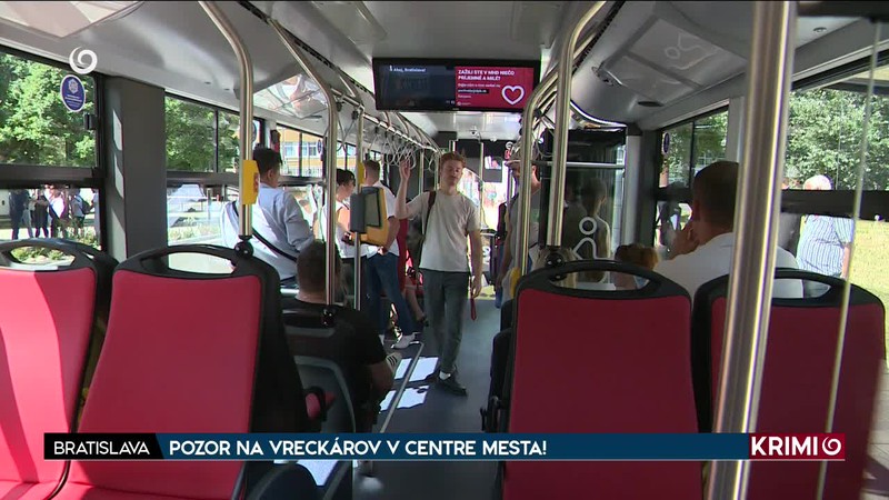 POZOR NA VRECKÁROV V CENTRE MESTA!