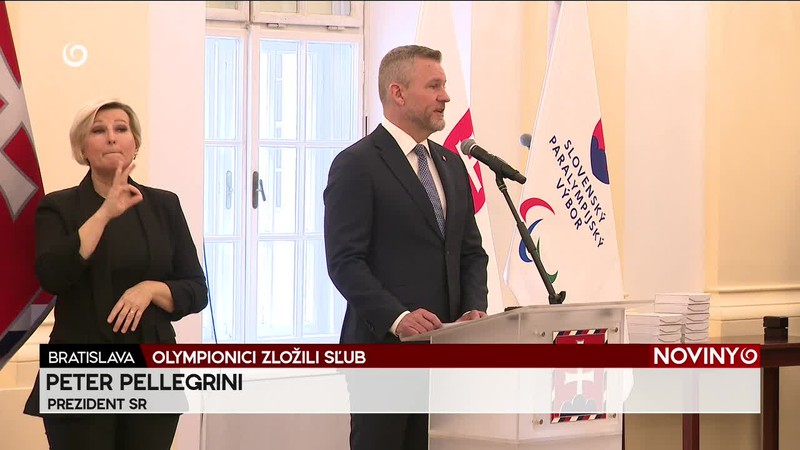OLYMPIONICI ZLOŽILI SĽUB