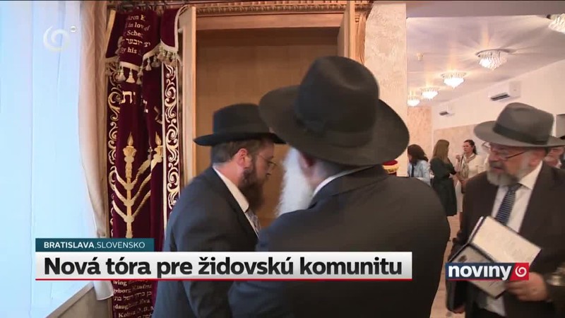 Nová tóra pre židovskú komunitu
