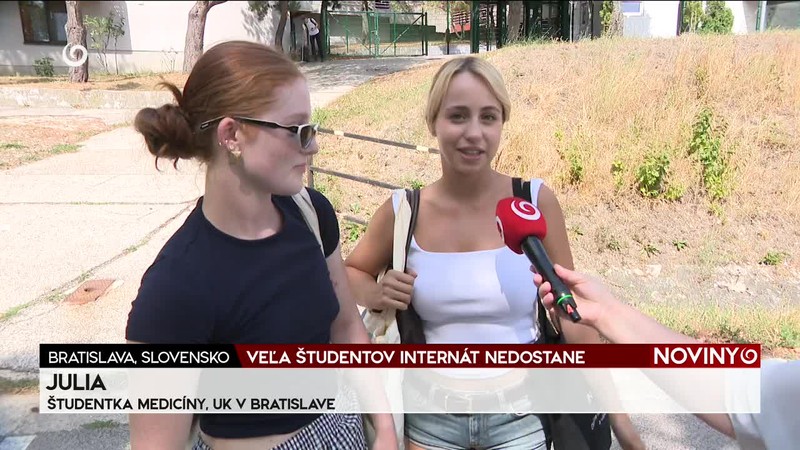 VEĽA ŠTUDENTOV INTERNÁT NEDOSTANE