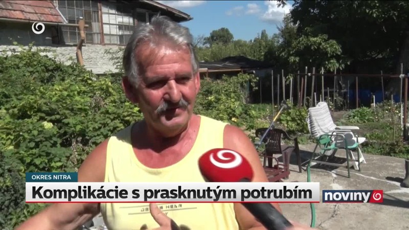 Komplikácie s prasknutým potrubím