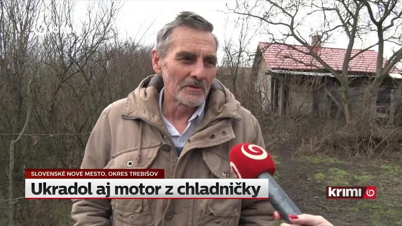 Ukradol aj motor z chladničky