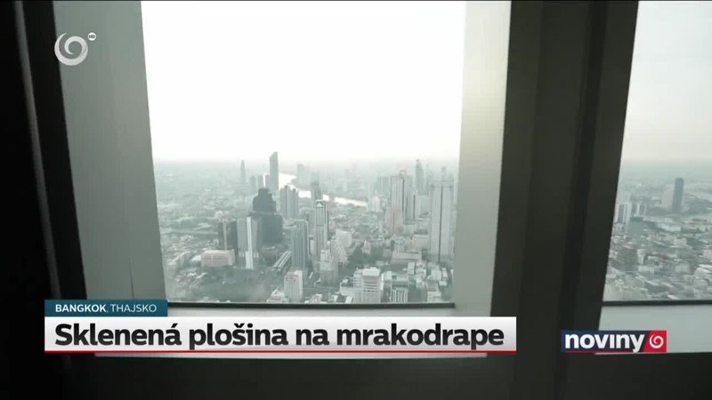 Sklenená plošina na mrakodrape