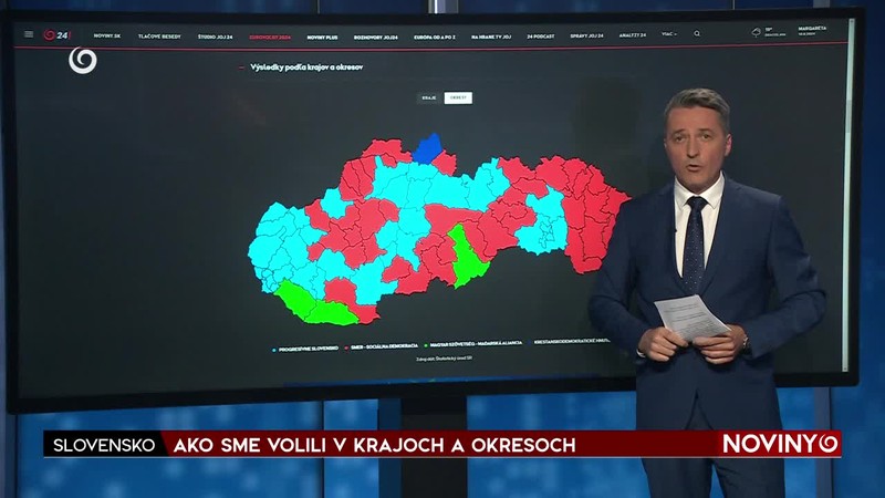 AKO SME VOLILI V KRAJOCH A OKRESOCH