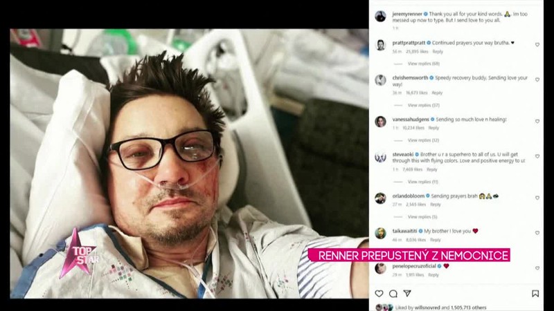 RENNER PREPUSTENÝ Z NEMOCNICE