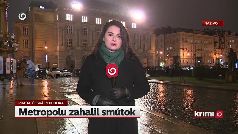 Metropolu zahalil smútok
