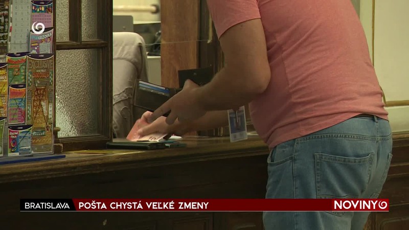 POŠTA CHYSTÁ VEĽKÉ ZMENY