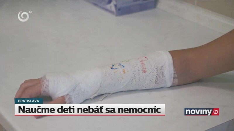 Naučme deti nebáť sa nemocníc