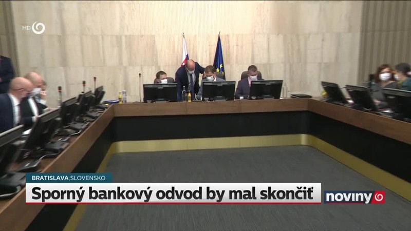 Sporný bankový odvod by mal skončiť