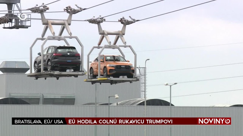 EÚ HODILA COLNÚ RUKAVICU TRUMPOVI