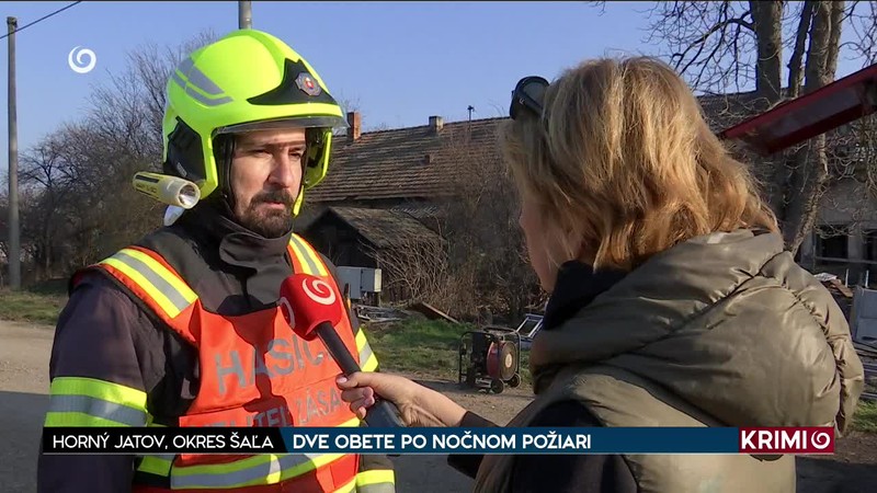 DVE OBETE PO NOČNOM POŽIARI