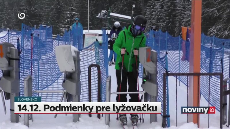 14.12. Podmienky pre lyžovačku