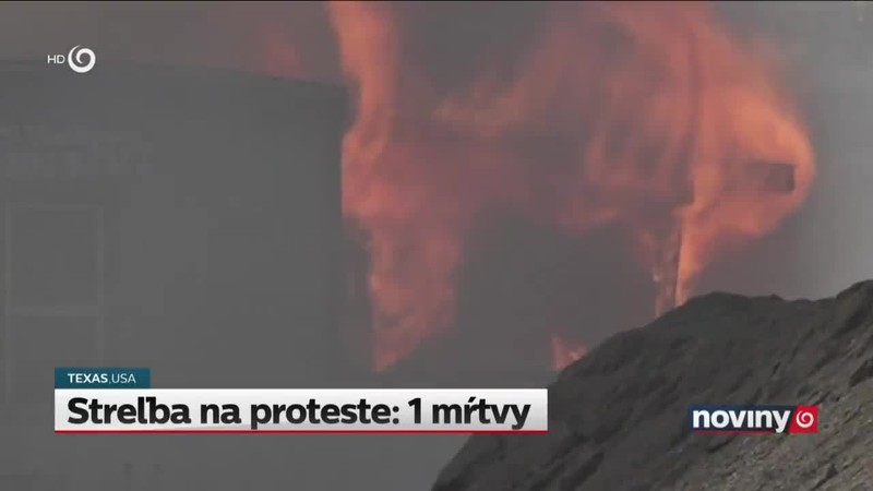Streľba na proteste: 1 mŕtvy