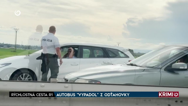 AUTOBUS "VYPADOL" Z ODŤAHOVKY