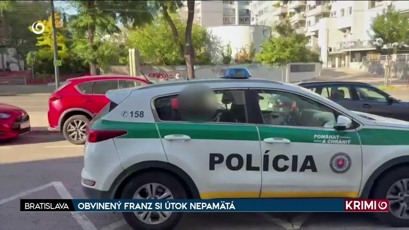 OBVINENÝ FRANZ SI ÚTOK NEPAMÄTÁ
