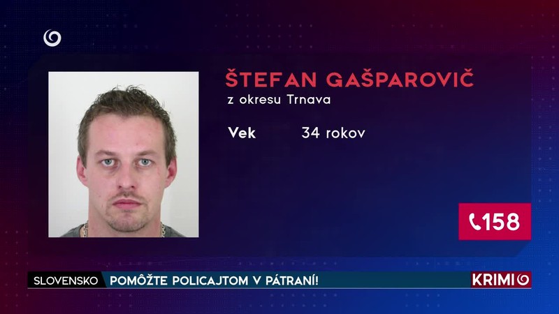 POMÔŽTE POLICAJTOM V PÁTRANÍ!
