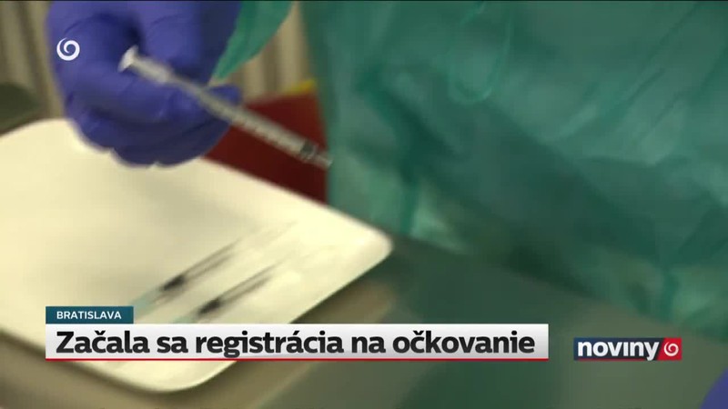 Začala sa registrácia na očkovanie