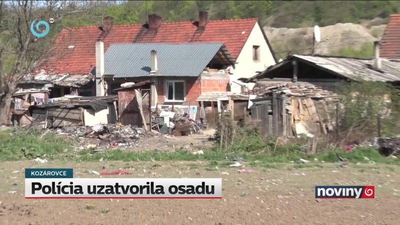 Polícia uzatvorila osadu