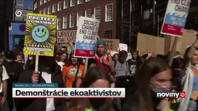 Demonštrácie ekoaktivistov