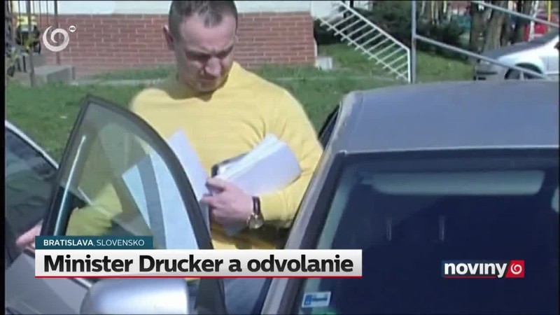 Minister Drucker a odvolanie