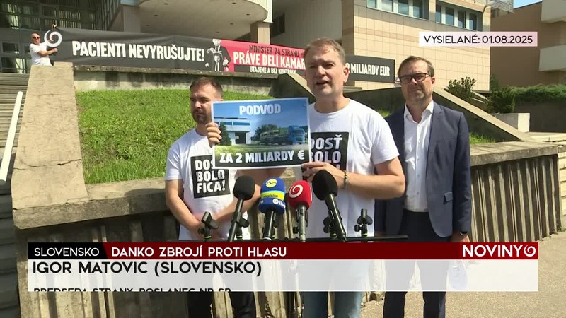 DANKO ZBROJÍ PROTI HLASU