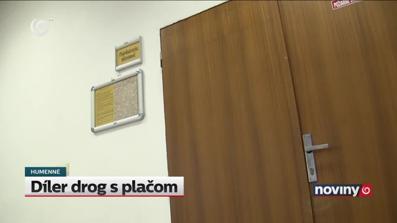 Díler drog s plačom