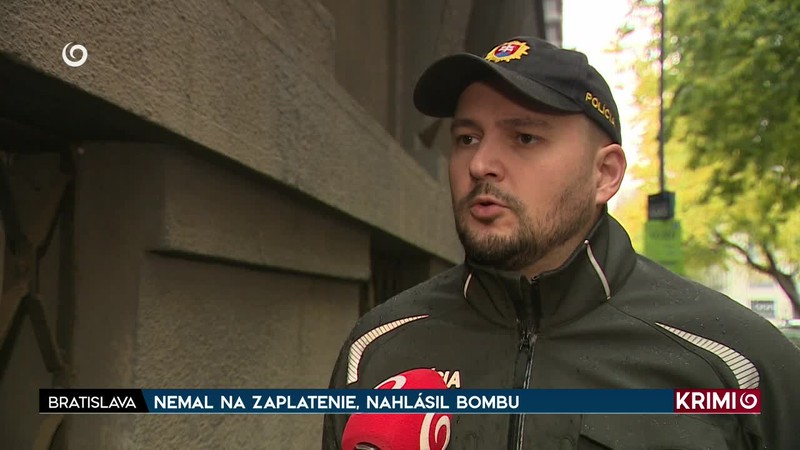NEMAL NA ZAPLATENIE, NAHLÁSIL BOMBU
