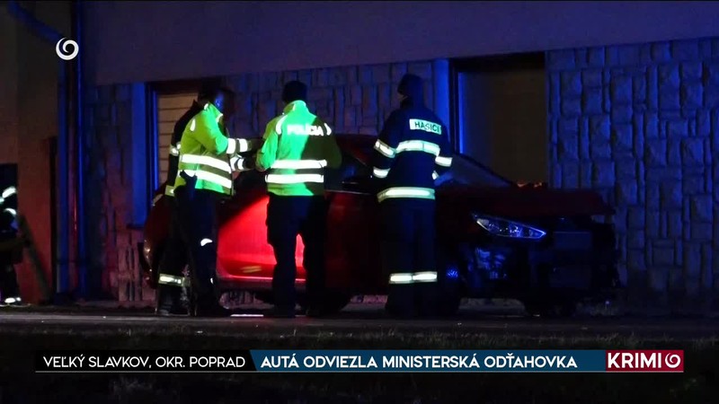 AUTÁ ODVIEZLA MINISTERSKÁ ODŤAHOVKA