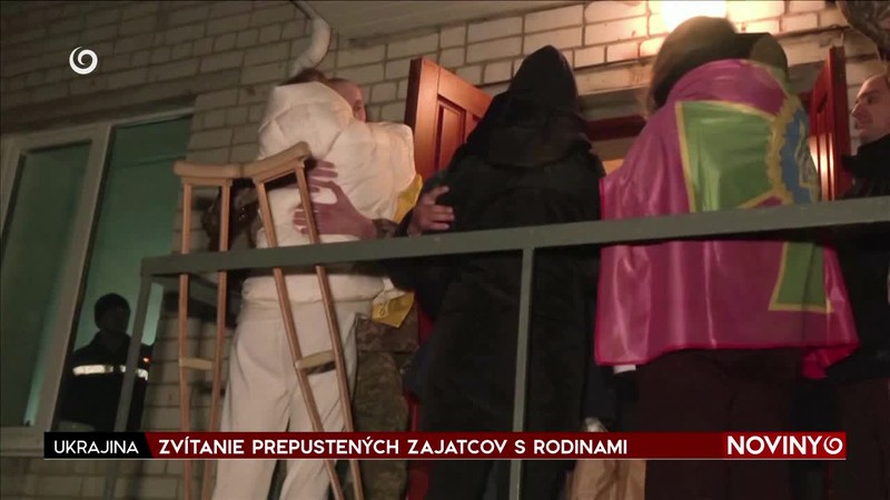 ZVÍTANIE PREPUSTENÝCH ZAJATCOV S RODINAMI