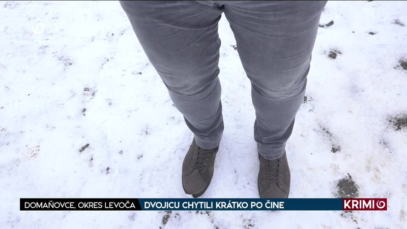 DVOJICU CHYTILI KRÁTKO PO ČINE